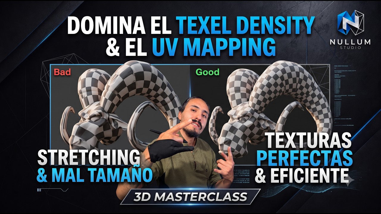 ¿Qué es el Texel Density? | Sesión 01 - UV Mapping