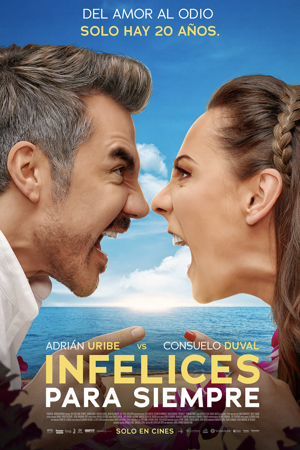 Infelices para siempre — póster